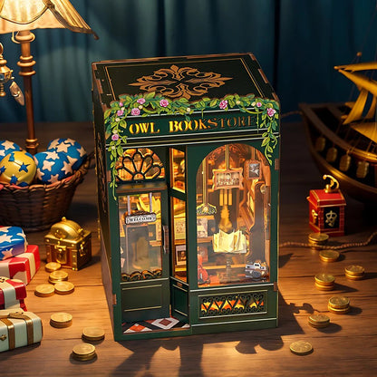 Explorers 3D Wooden Puzzle Owl Book Store 139 Pcs - Explorers Gifts