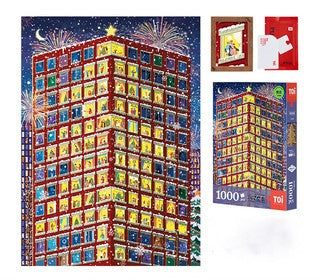 TOI World Small Puzzle Big World Artist Puzzle 1000 Pcs