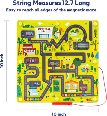 TOI World Magnetic MAZE Traffic - Explorers Gifts