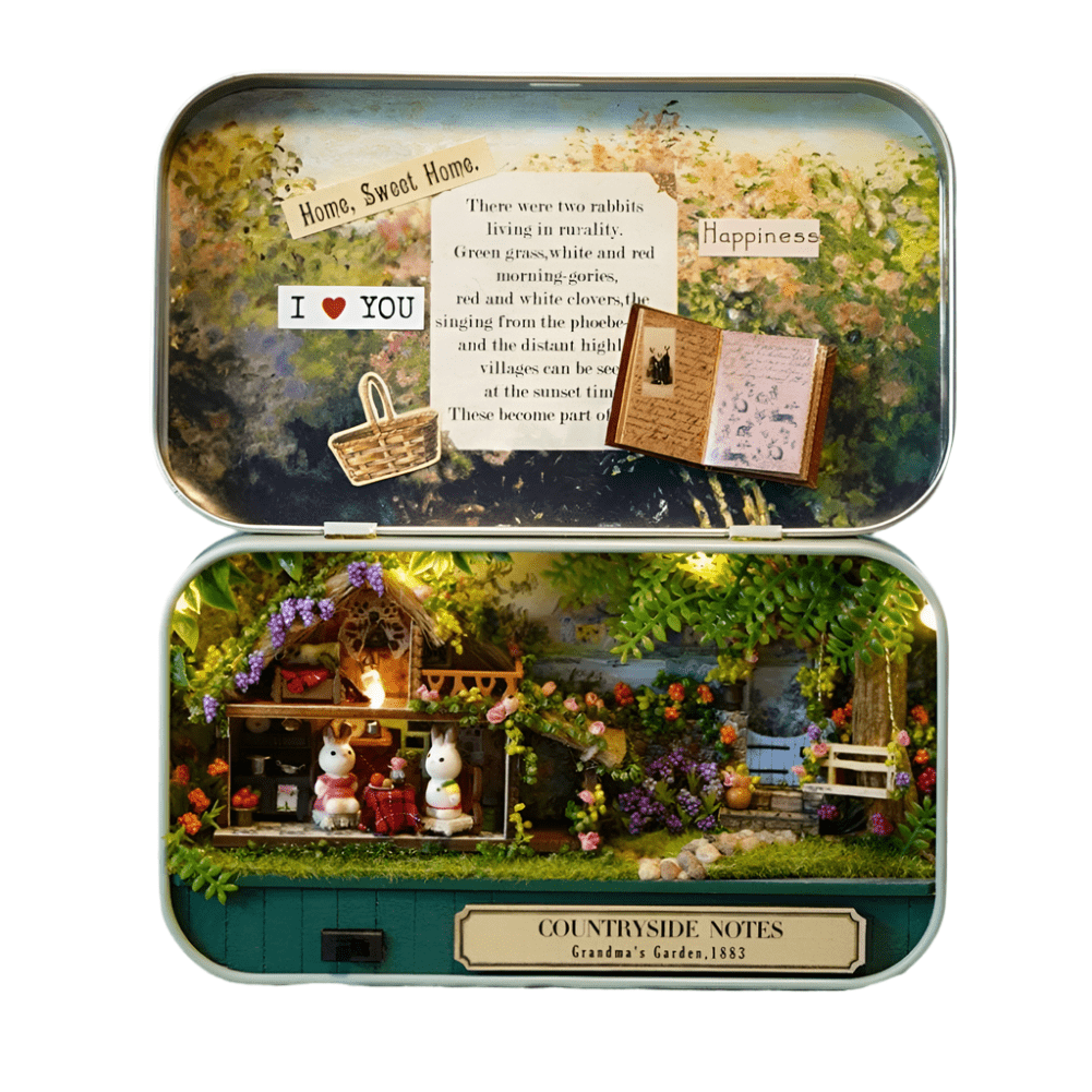 Explorers 3D Wooden Puzzle Box Countryside Notes - Explorers Gifts
