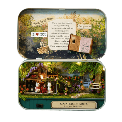 Explorers 3D Wooden Puzzle Box Countryside Notes - Explorers Gifts