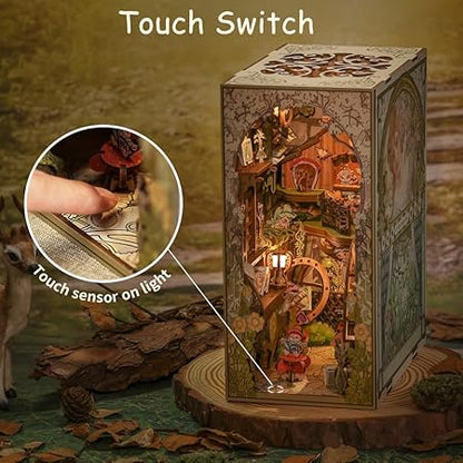 Explorers 3D Wooden Puzzle Bookend Elven Paradise 282 Pcs - Explorers Gifts
