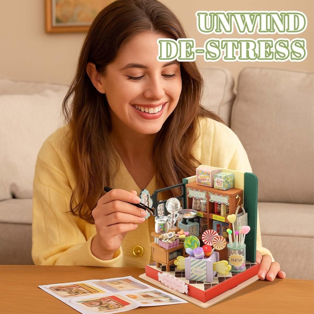 Explorers 3D Wooden Puzzle Happy Sugar - Explorers Gifts