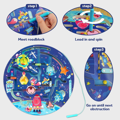 TOI World Magnetic MAZE Aerospace - Explorers Gifts