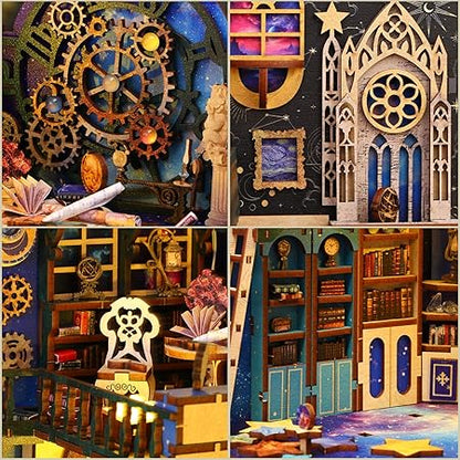 Explorers 3D Wooden Puzzle Bookend Interstellar 365 Pcs - Explorers Gifts