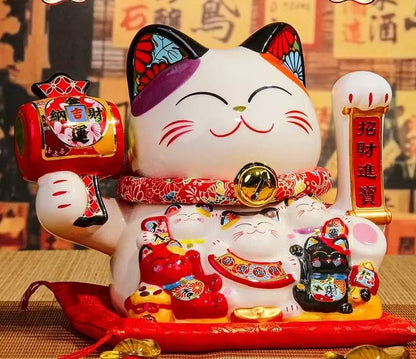8-Inch Golden Fortune Lucky Cat