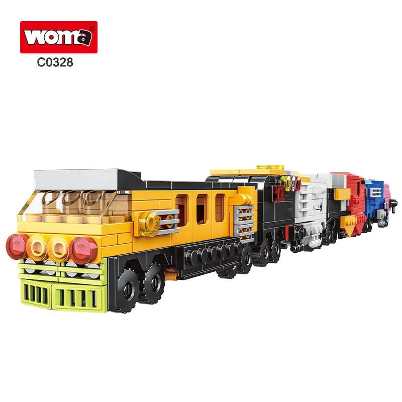 WOMA City Train Block Toys 16 in 1710 Pcs - Explorers Gifts
