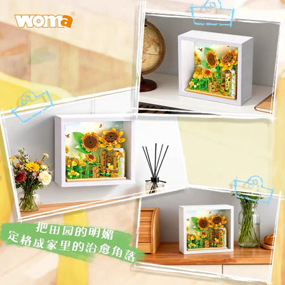 Woma Flower& Bionic Sunflower 341 Pcs