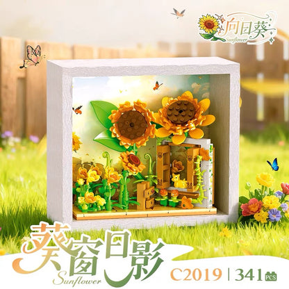 Woma Flower& Bionic Sunflower 341 Pcs