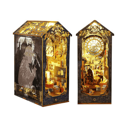 Explorers 3D Wooden Puzzle Bookend Detective Famous Agency 253 Pcs - Explorers Gifts