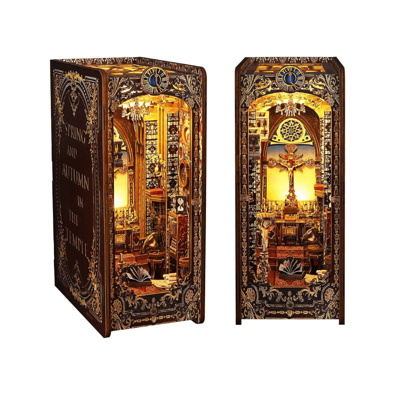 Explorers 3D Wooden Puzzle Bookend Church of The Covenant - Explorers Gifts