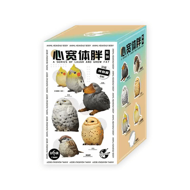 A Series of Laugh and Grow Fat Blind Box Bird - Explorers Gifts