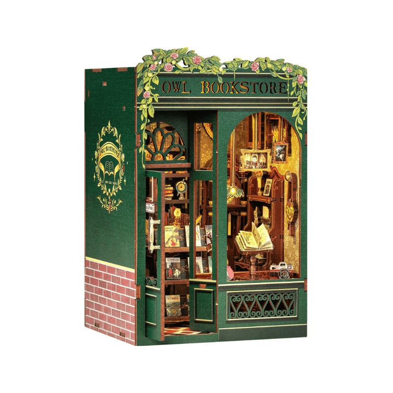 Explorers 3D Wooden Puzzle Owl Book Store 139 Pcs - Explorers Gifts