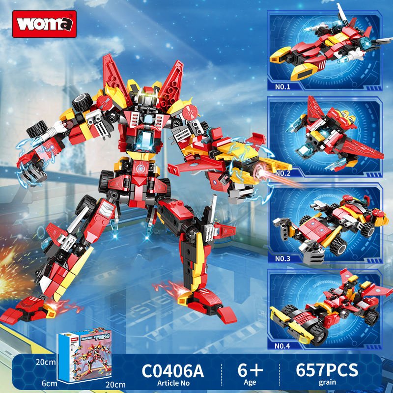 WOMA Revenger of The Galaxy Block Toys 657 Pcs - Explorers Gifts