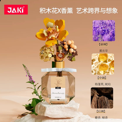 JAKi Building Blocks Flower Bouquet Aromatherapy Iris Impression