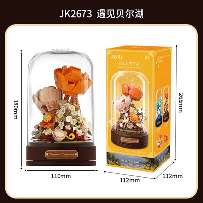 JAKi Music Box Building Blocks Meet The Lake Baikal 234 Pcs