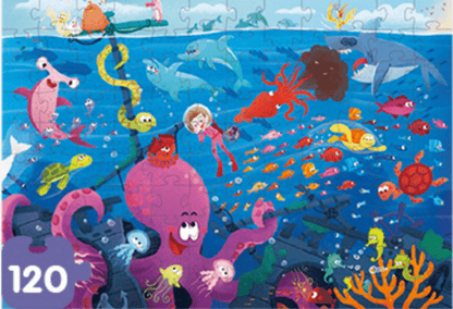 TOI World The Underwater World Leveled Puzzles 3 in 1 Progressive Puzzles Step 6 - Explorers Gifts
