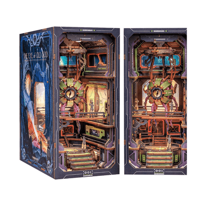 Explorers 3D Wooden Puzzle Bookend The Eye of Old God 224 Pcs - Explorers Gifts