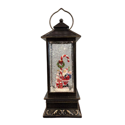 Explorers Gift Ttick with Old Man Snow Water Lantern Rectangle WDL-2114A