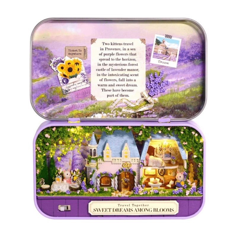 Explorers 3D Wooden Puzzle Box Sweet Dreams Among Blooms - Explorers Gifts