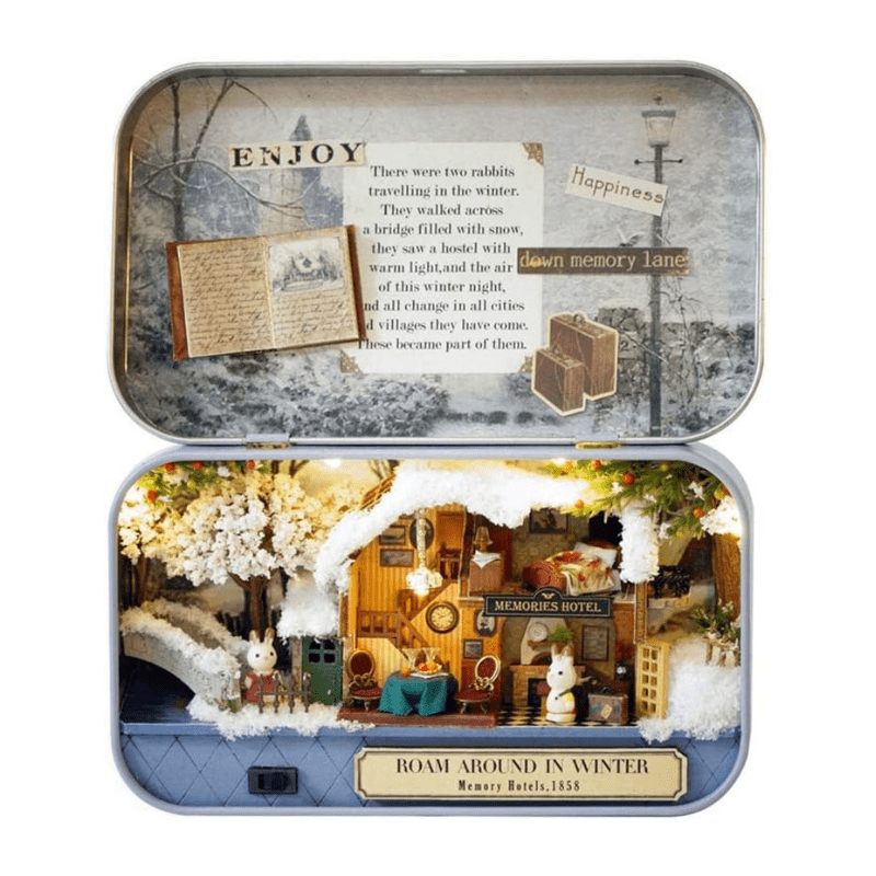 Explorers 3D Wooden Puzzle Box Roam Around in Winter - Explorers Gifts
