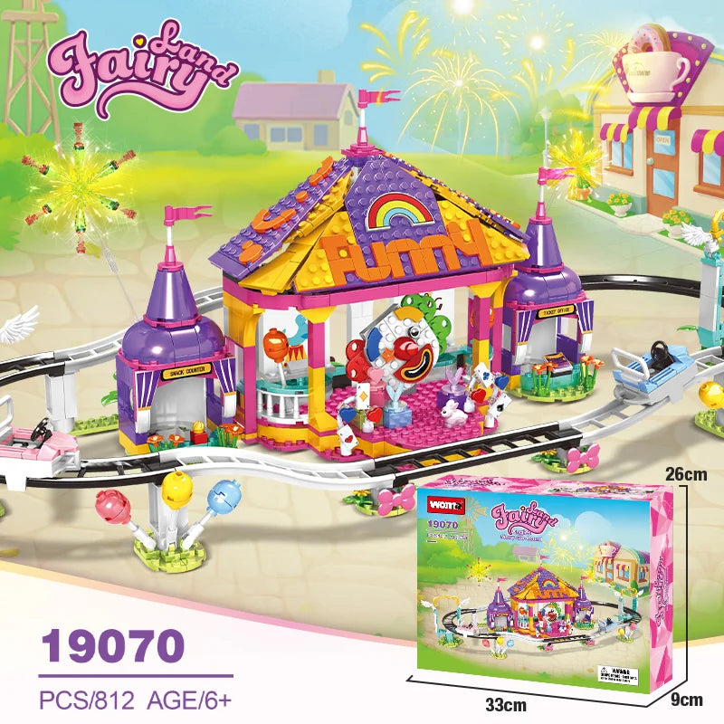 Woma Fairy Land Building Blocks Toy 812 Pcs