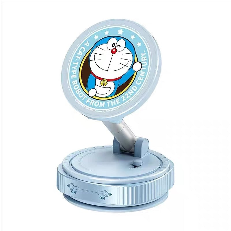 Rock Doraemon Vacuum Magnetic Car Phone Holder(Blue)