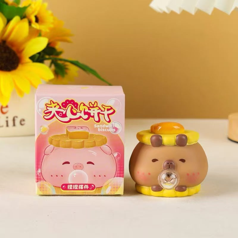 ThingsWoo Cute Sandwich Biscuit Kneading Ornaments