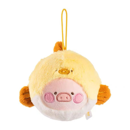 Rock Lulu The Piggy Pufferfish Lu  Keychain