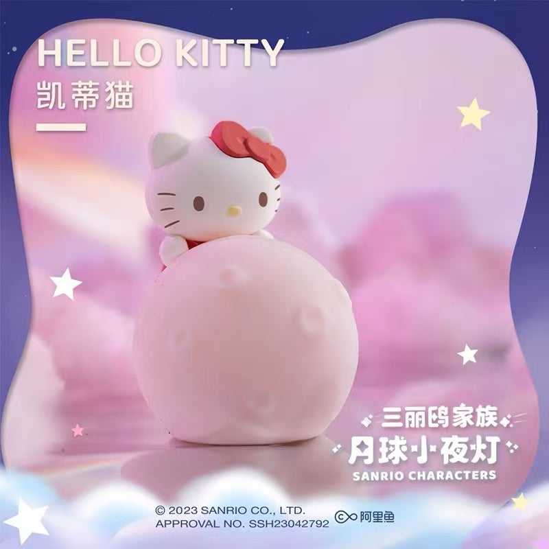 Sanrio Moon Night Light-Hello Kitty