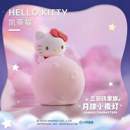 Sanrio Moon Night Light-Hello Kitty