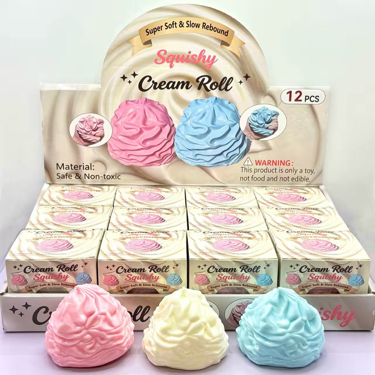 Cream Roll Squishy