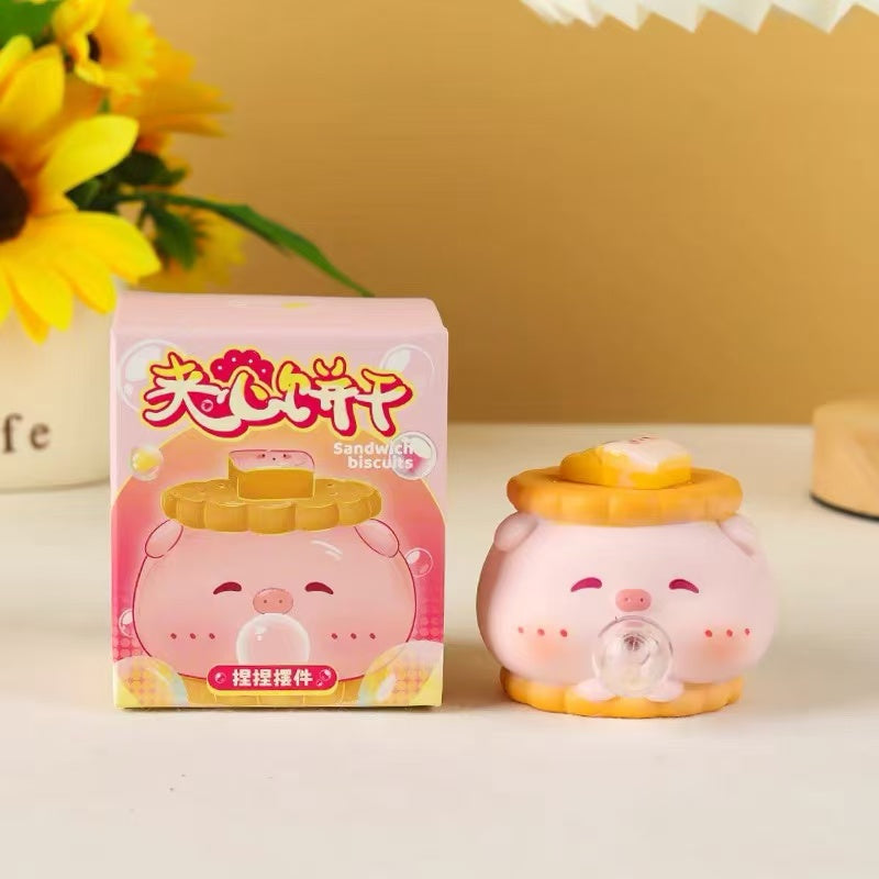 ThingsWoo Cute Sandwich Biscuit Kneading Ornaments