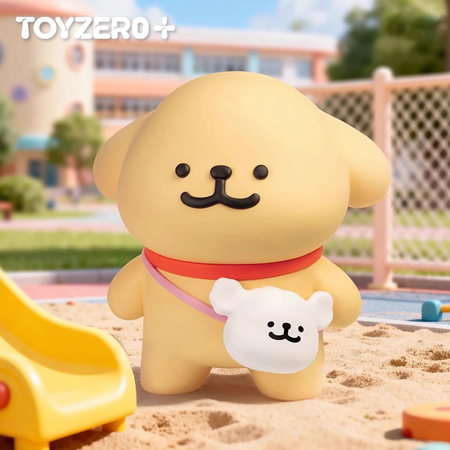Toyzero+ Maltese Hang Out Together Piggy Bank(Golden)