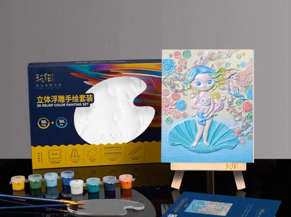 RELIFE 3D Fragrance Hand Drawn Set-The Birth of Vina The Cat(Mini)