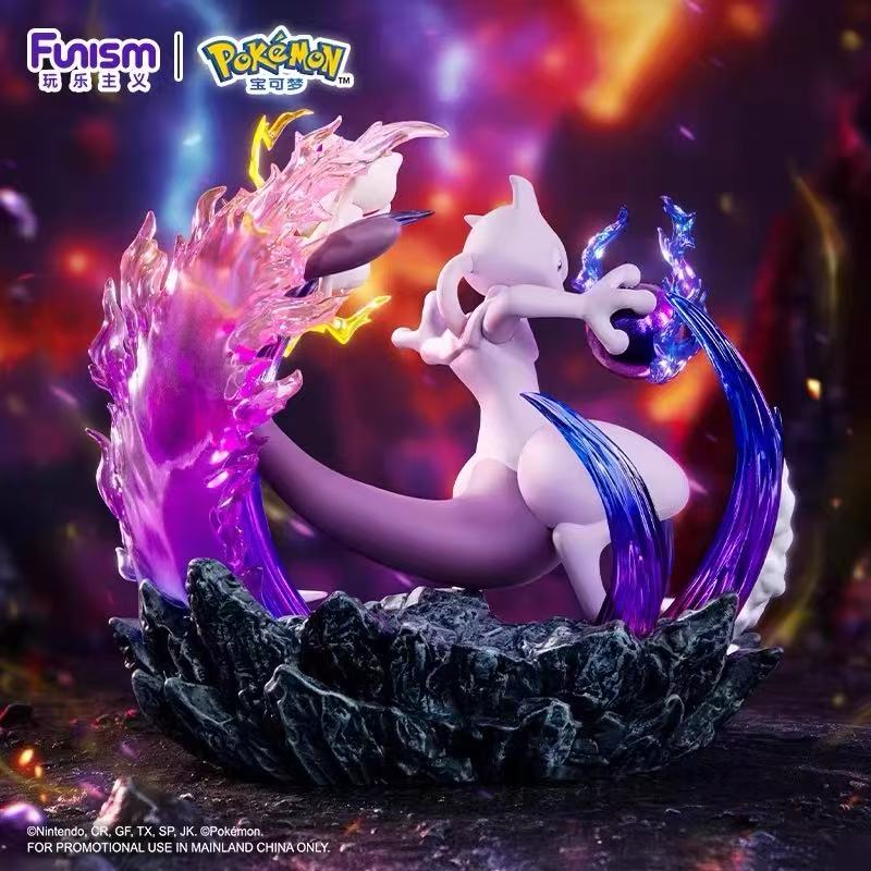 Pokemon Prime Figure-Mewtwd and Mew