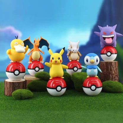 Pokemon Pull-Pull Series Good Ball Figure-Single