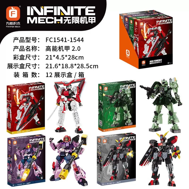Forange Infinite Mech High-Power Tech Building Blocks