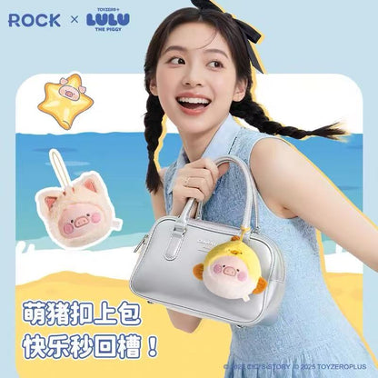 Rock Lulu The Piggy Pufferfish Lu  Keychain