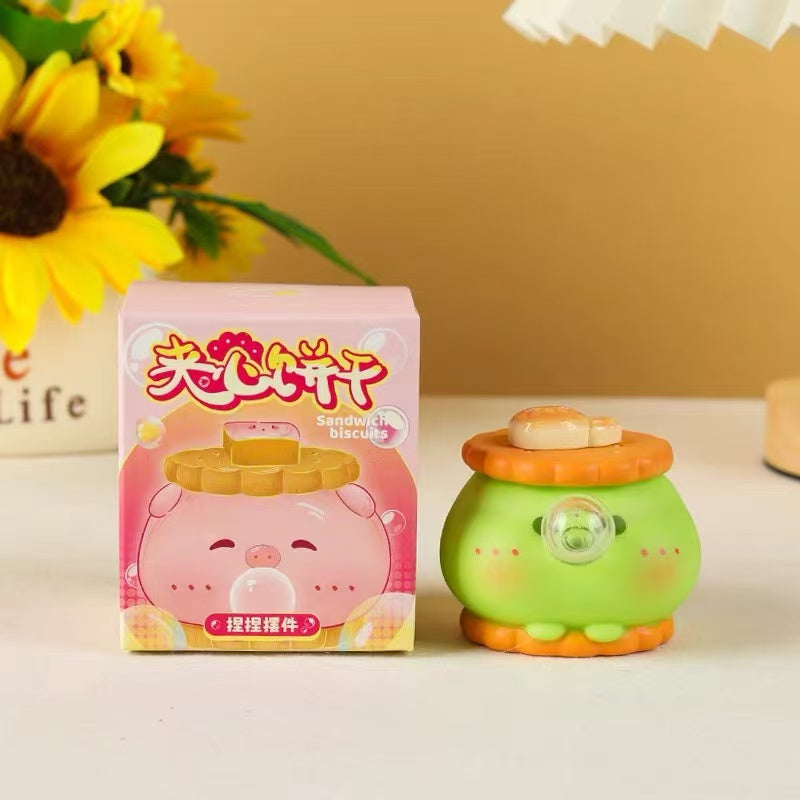 ThingsWoo Cute Sandwich Biscuit Kneading Ornaments
