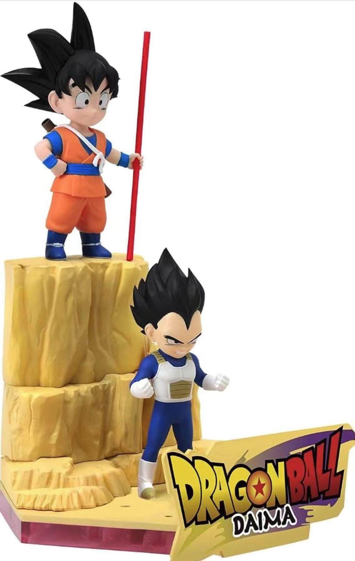 Bandai Spirit Dragon Ball DAIMA-Son Goku(mini) & Vegeta (mini) Model Kit