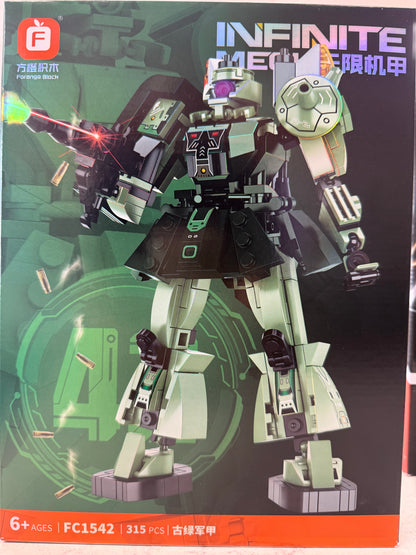 Forange Infinite Mech High-Power Tech Building Blocks