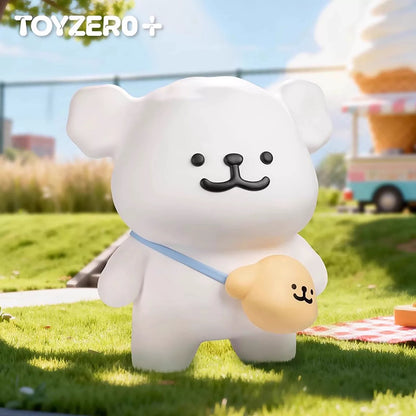 Toyzero+ Maltese Hang Out Together Piggy Bank(White)