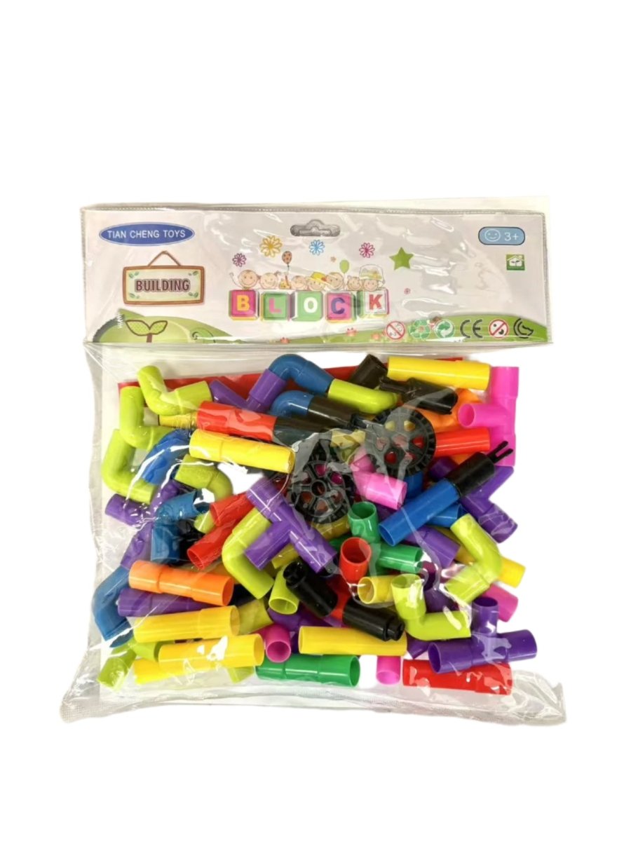 Explorers Pipe Buliding Block Bag - Explorers Gifts