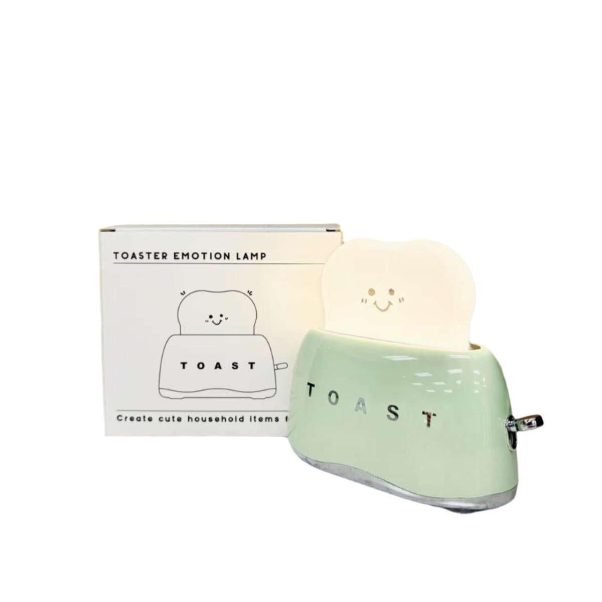 Explorers Toaster Night Light Vanilla Green - Explorers Gifts