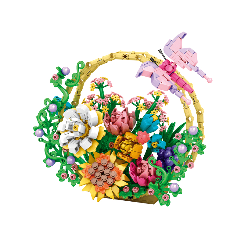 WOMA Blocks Flower Series Block Toys 641 Pcs - Explorers Gifts