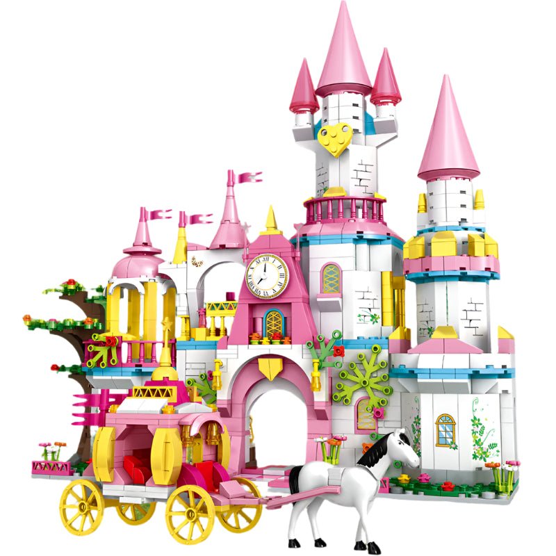 WOMA Dream City Swan Lake in Salzburg Block Toys 1000 Pcs - Explorers Gifts