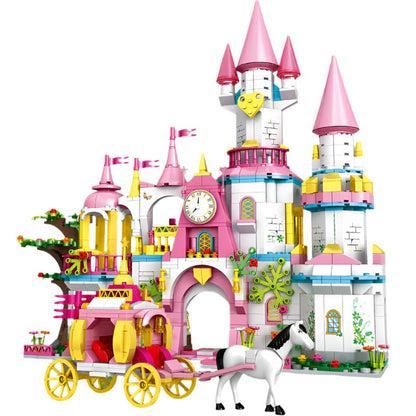 WOMA Dream City Swan Lake in Salzburg Block Toys 1000 Pcs - Explorers Gifts