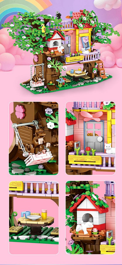 WOMA Dream City Bush Exploration Block Toys 840 Pcs - Explorers Gifts