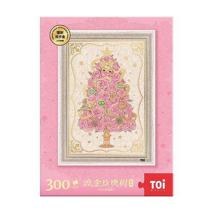 TOI World Small Puzzle Big World Rose Tree Puzzle 300 Pcs